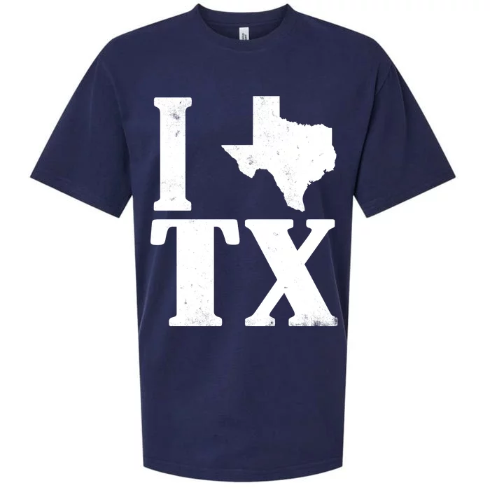 I Love Texas Sueded Cloud Jersey T-Shirt