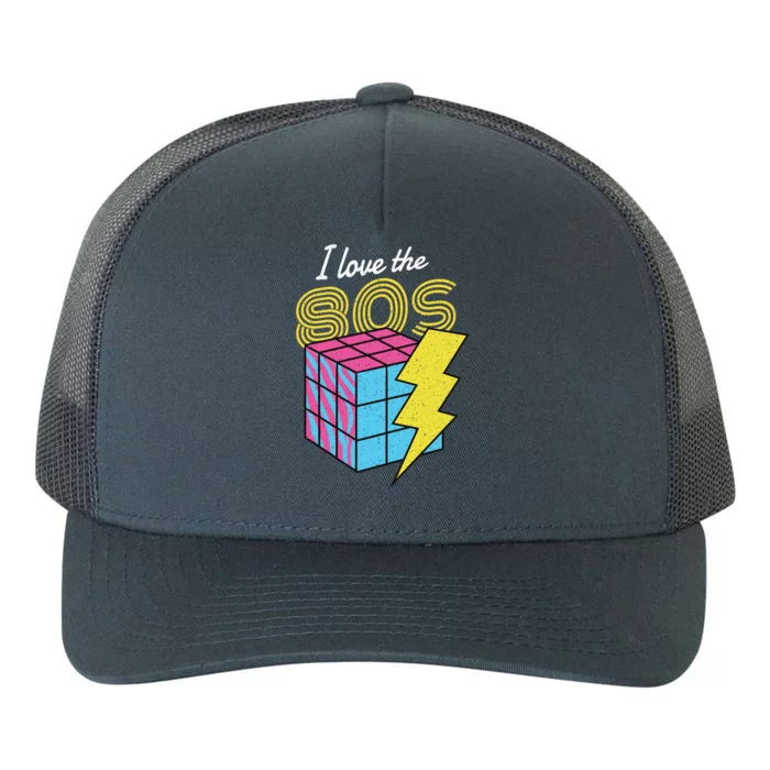 I Love The 80s Lightning Rubik Yupoong Adult 5-Panel Trucker Hat