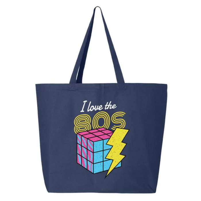 I Love The 80s Lightning Rubik 25L Jumbo Tote