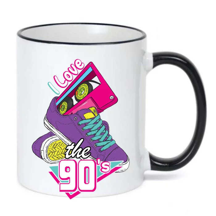 I love the 90s Black Color Changing Mug