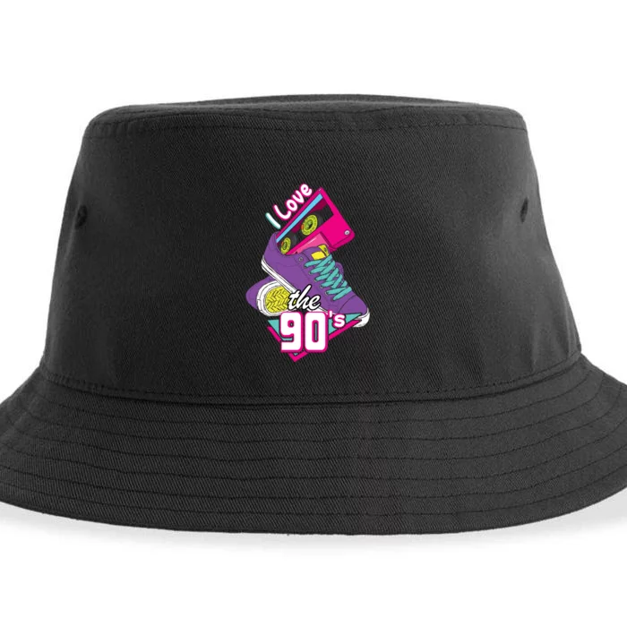 I love the 90s Sustainable Bucket Hat