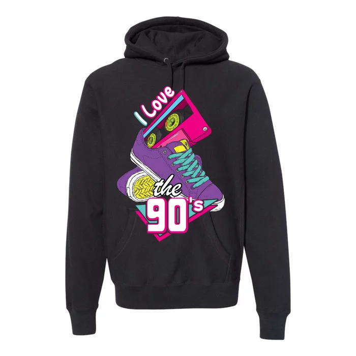 I love the 90s Premium Hoodie