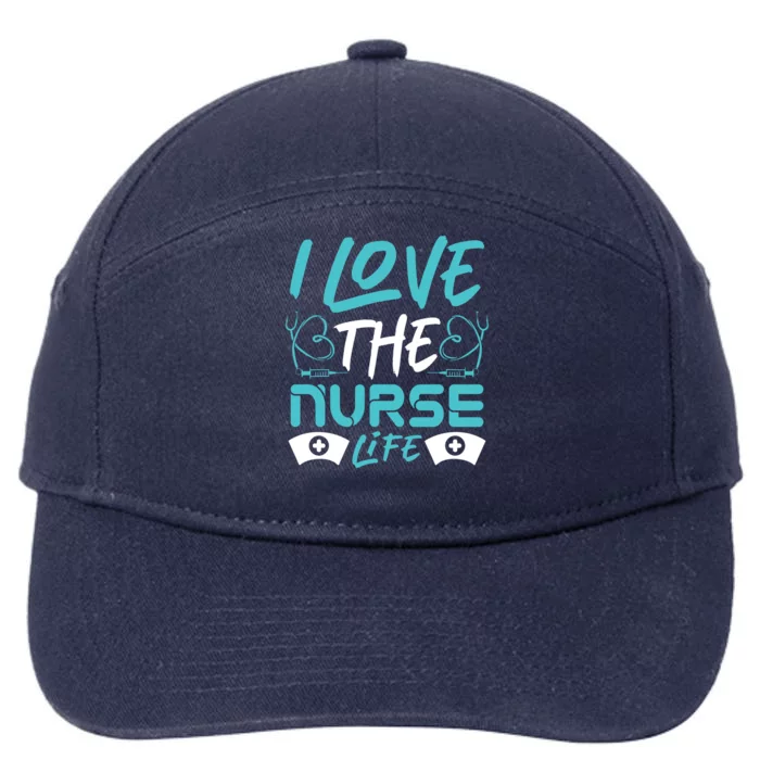 I love The Nurse Life 7-Panel Snapback Hat