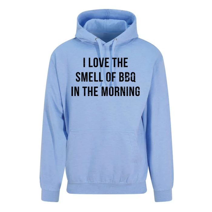 I Love The Smell Of BBQ In The Morning Unisex Surf Hoodie