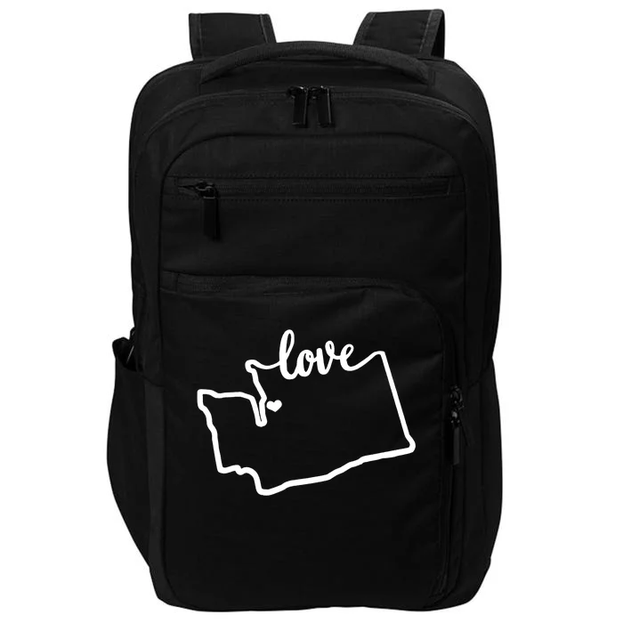 I Love Washington State Impact Tech Backpack