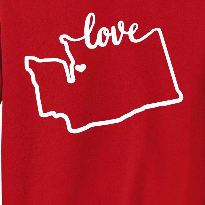 I Love Washington State Sweatshirt