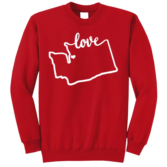 I Love Washington State Sweatshirt