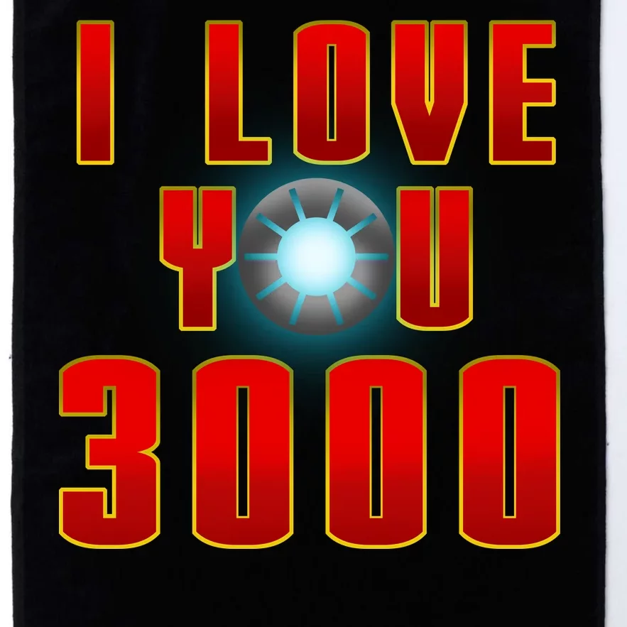 I Love You 3000 Platinum Collection Golf Towel