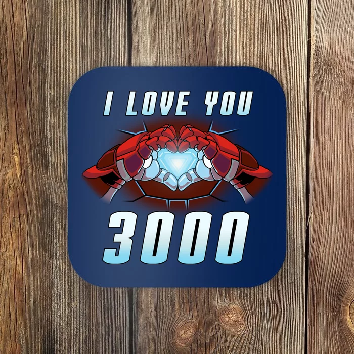 I Love You 3000 Superhero Coaster