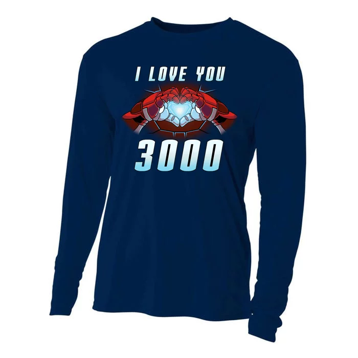 I Love You 3000 Superhero Cooling Performance Long Sleeve Crew