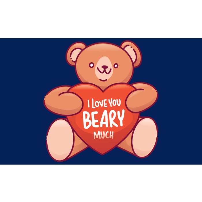 I Love You Beary Much Bumper Sticker