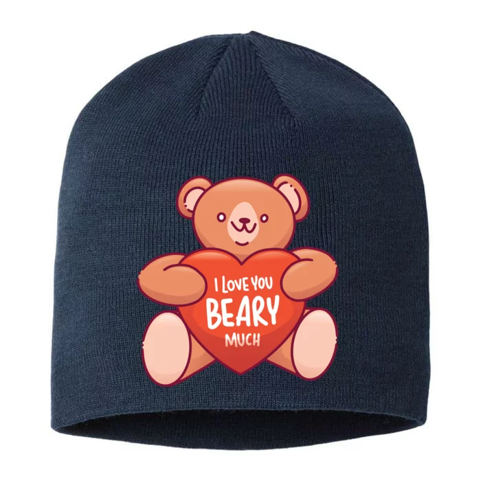 I Love You Beary Much 8 1/2in Sustainable Knit Beanie