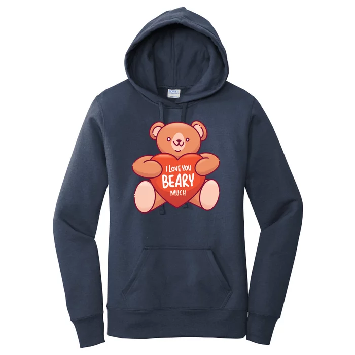 I Love You Beary Much Women's Pullover Hoodie