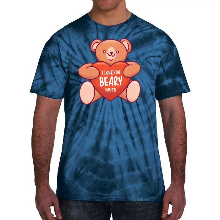 I Love You Beary Much Tie-Dye T-Shirt