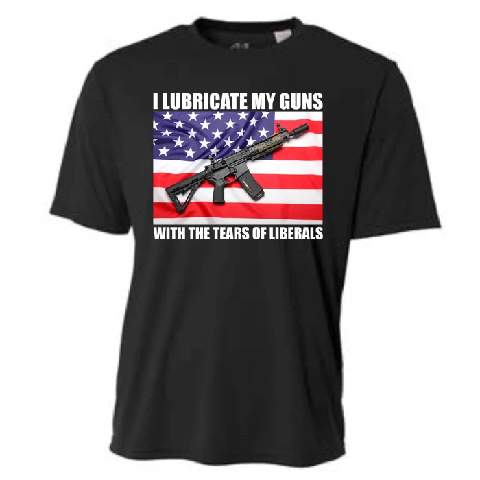 I Lubricate My Guns With Tears Of Liberals Cooling Performance Crew T-Shirt