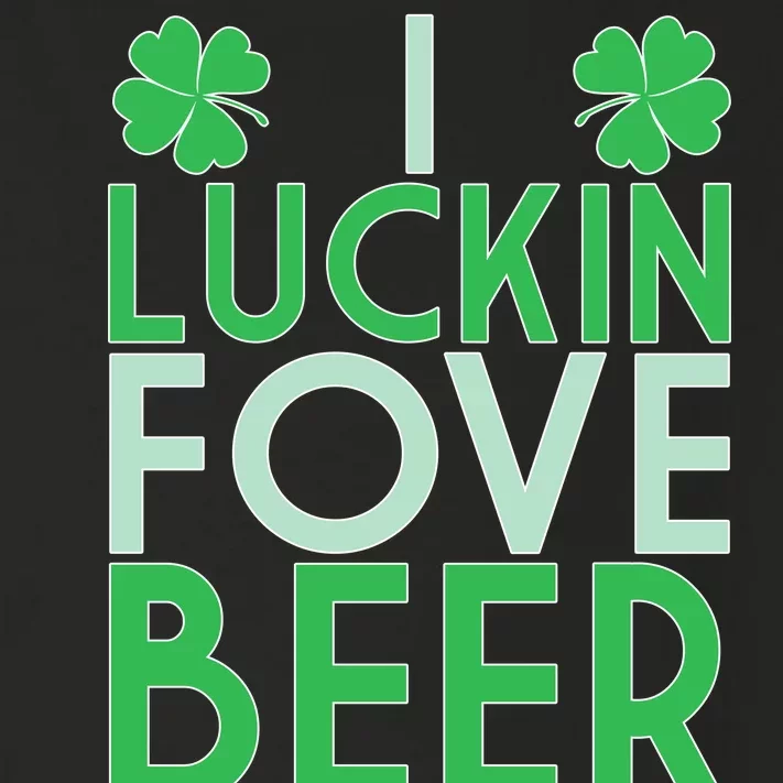 I Luckin Fove Beer Toddler Long Sleeve Shirt