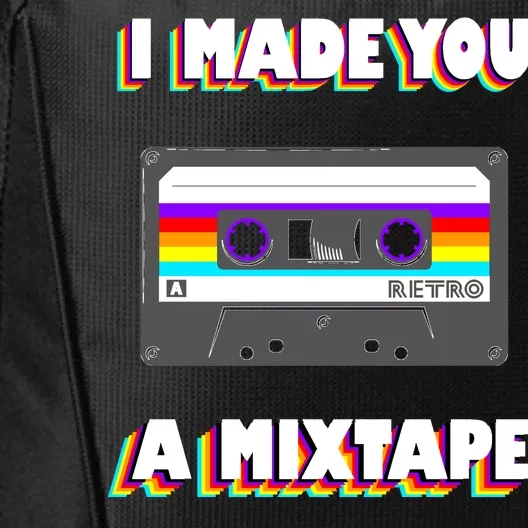 I Made You A Mixtape Retro 1980s City Backpack