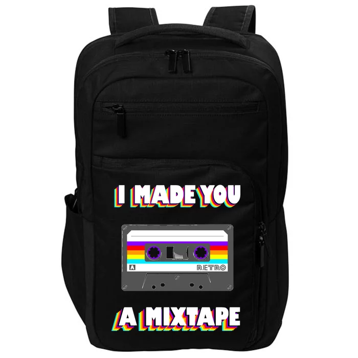 I Made You A Mixtape Retro 1980s Impact Tech Backpack