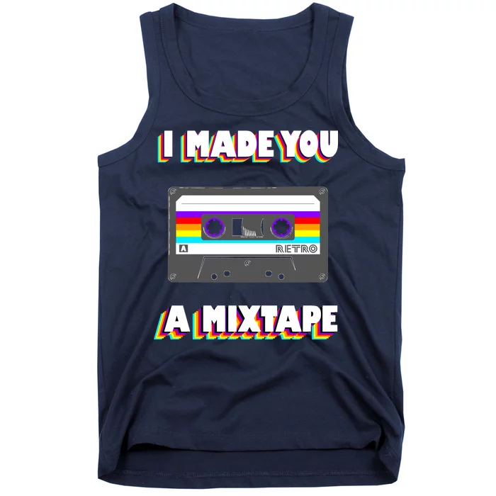 I Made You A Mixtape Retro 1980s Tank Top