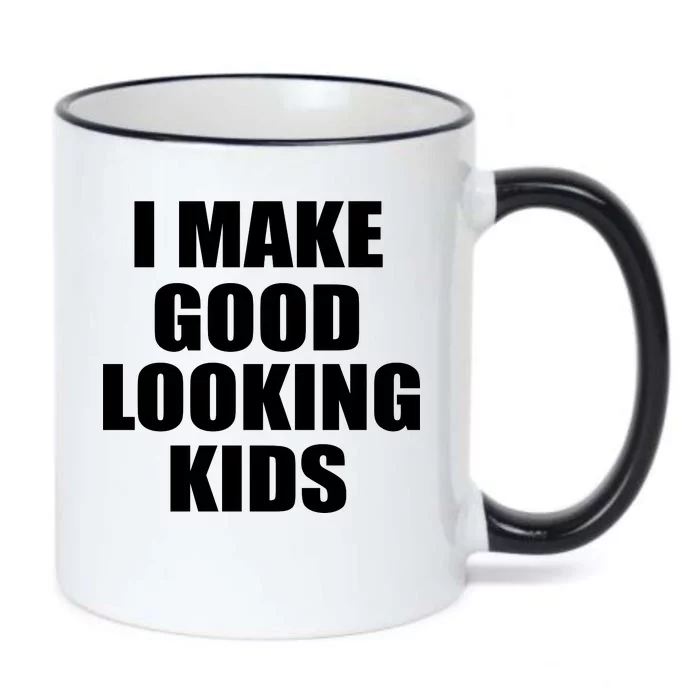 I Make Good Looking Kids Black Color Changing Mug