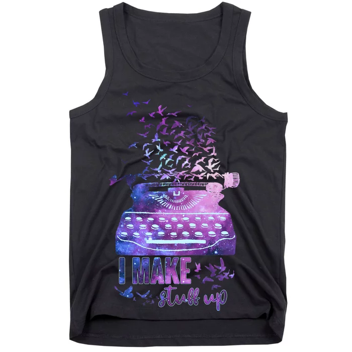 I Make Stuff Up Typewriter Tank Top