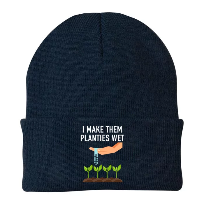 I Make Them Planties Wet Knit Cap Winter Beanie