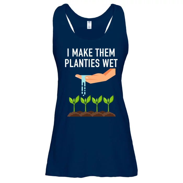 I Make Them Planties Wet Ladies Essential Flowy Tank