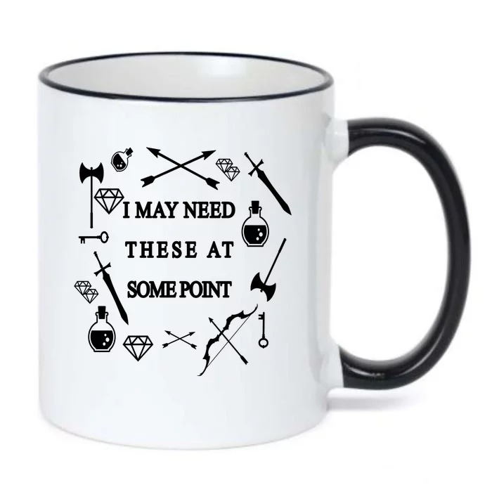 I May Need These At Some Point Swords & Weapons Black Color Changing Mug