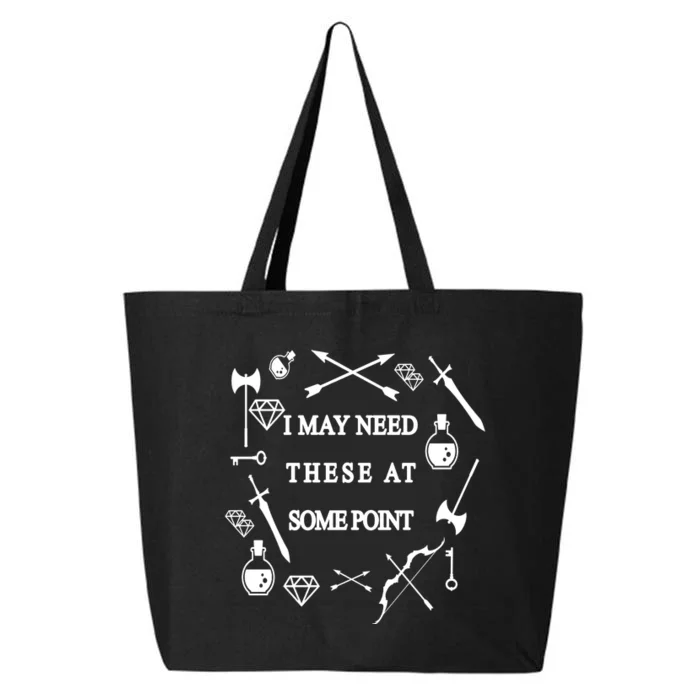 I May Need These At Some Point Swords & Weapons 25L Jumbo Tote