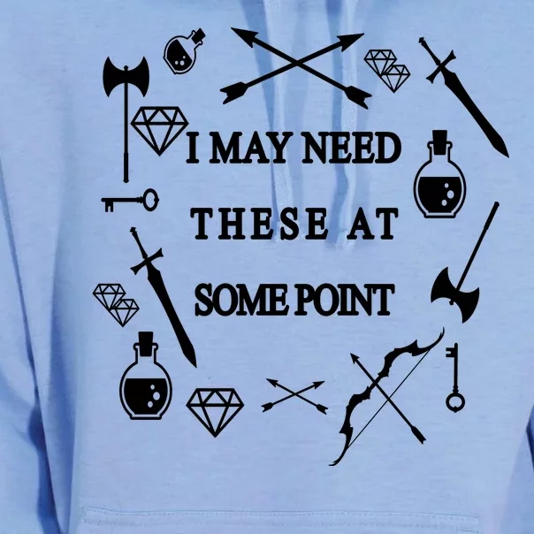 I May Need These At Some Point Swords & Weapons Unisex Surf Hoodie