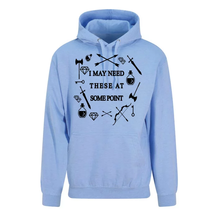 I May Need These At Some Point Swords & Weapons Unisex Surf Hoodie