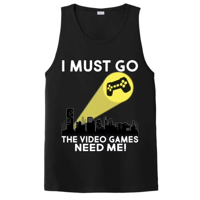 I Must Go The Video Game Needs Me Performance Tank