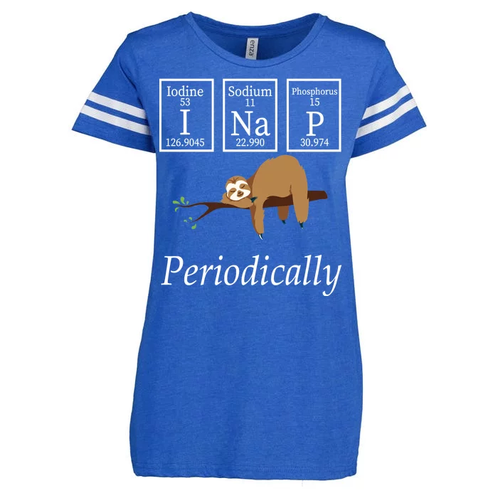 I Nap Periodically Lazy Sloths Lovers Enza Ladies Jersey Football T-Shirt