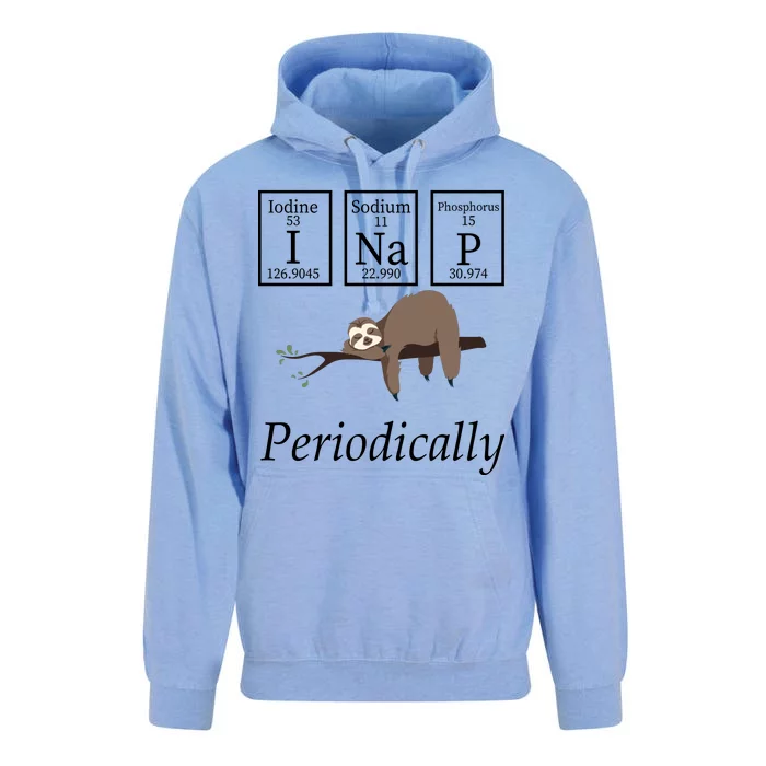 I Nap Periodically Lazy Sloths Lovers Unisex Surf Hoodie