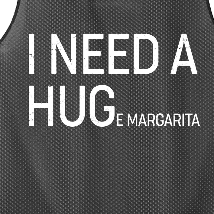 I Need A HUG E Margarita Mesh Reversible Basketball Jersey Tank