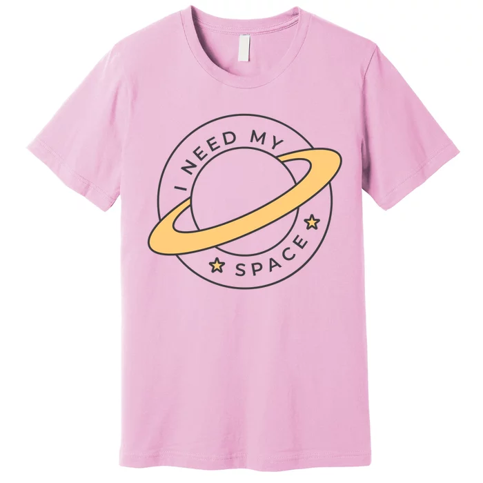 I Need My Space Planet Premium T-Shirt