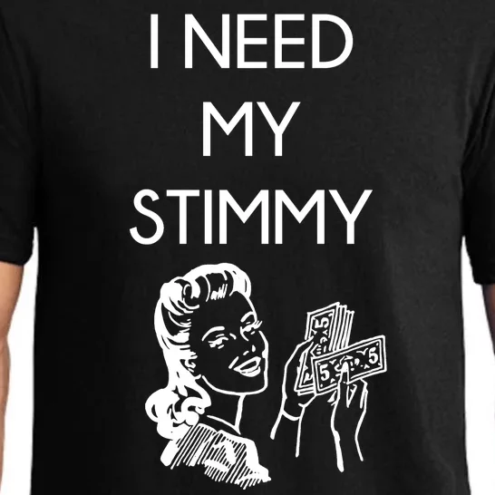 I Need My Stimmy Funny Stimulus Check Pajama Set