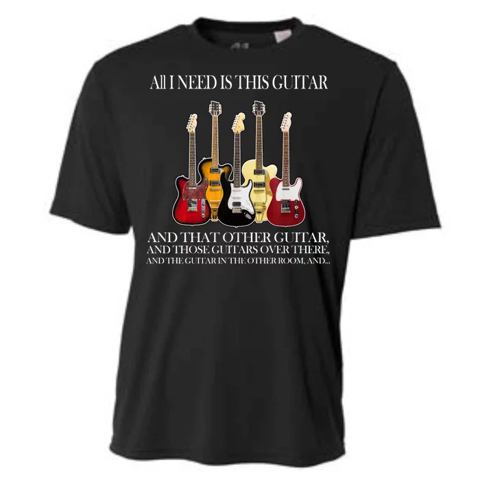 I Need My Ukulele Guitars Cooling Performance Crew T-Shirt