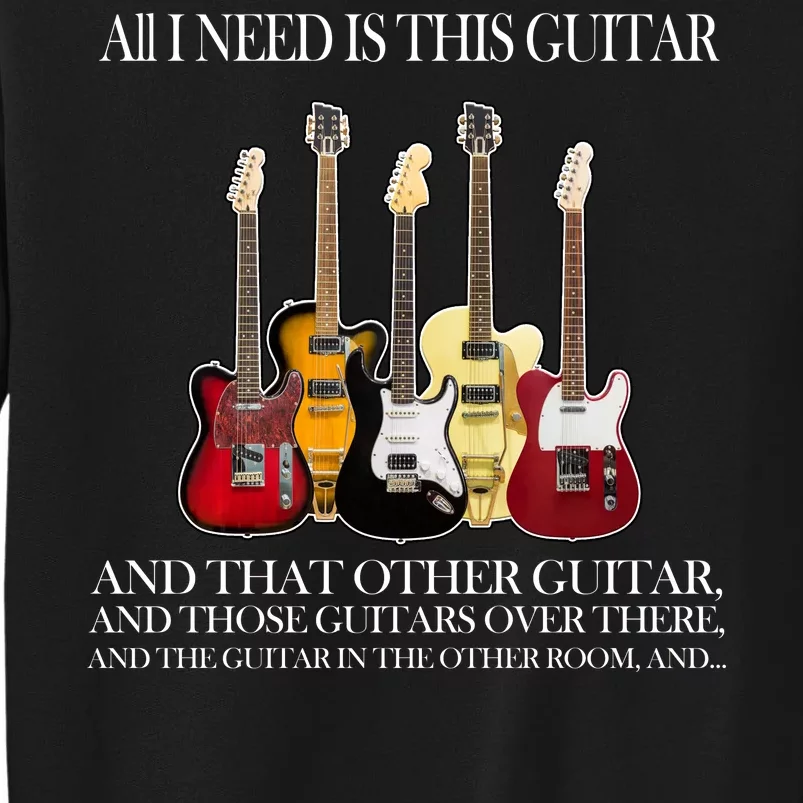 I Need My Ukulele Guitars Sweatshirt