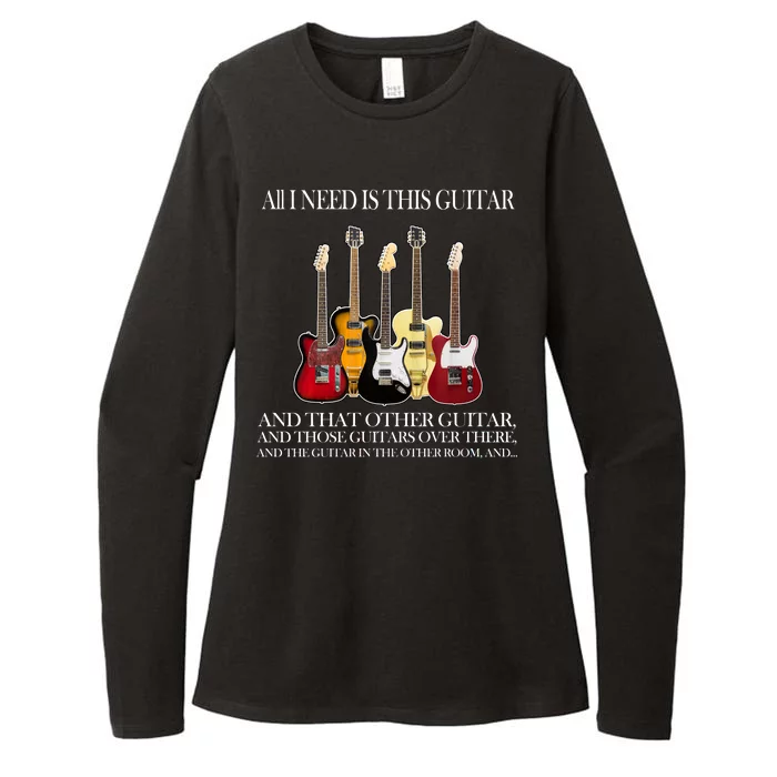 I Need My Ukulele Guitars Womens CVC Long Sleeve Shirt