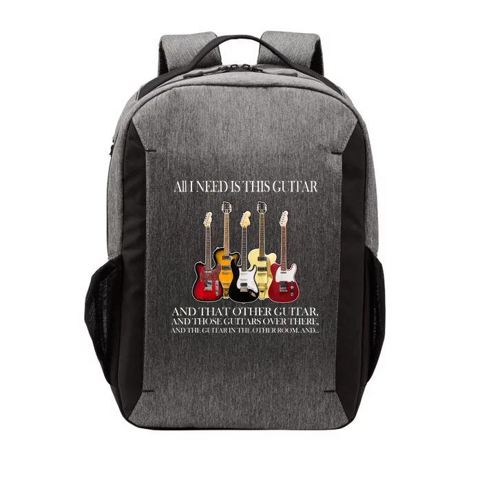 I Need My Ukulele Guitars Vector Backpack