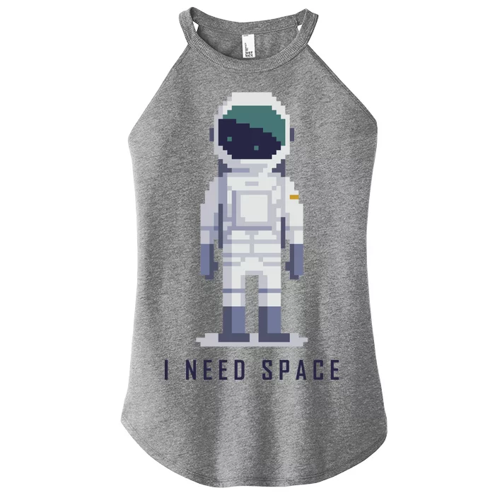 I Need Space Women’s Perfect Tri Rocker Tank