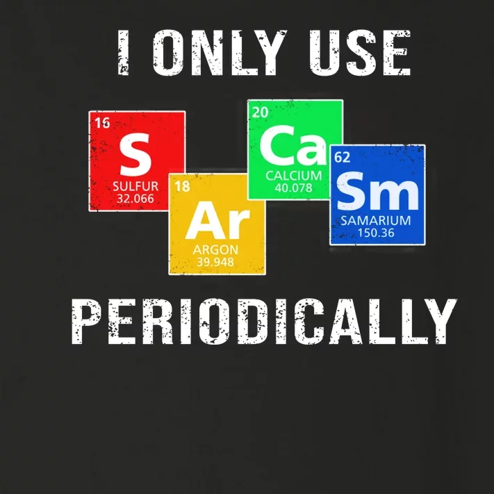 I Only Use Sarcasm Periodically Toddler Long Sleeve Shirt