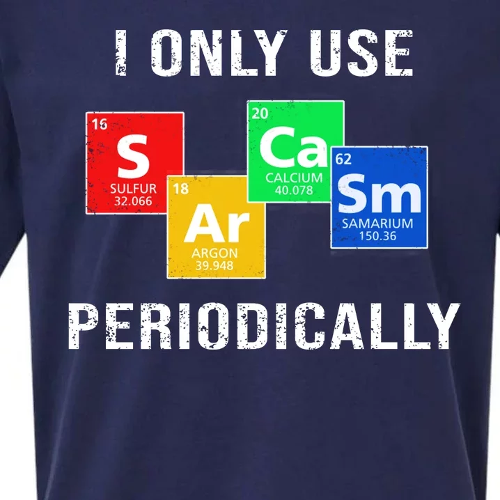 I Only Use Sarcasm Periodically Sueded Cloud Jersey T-Shirt