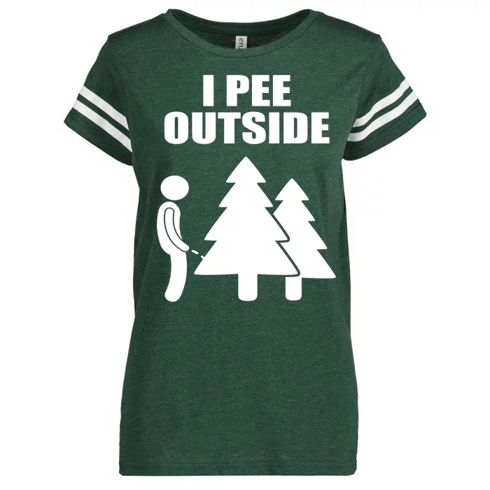 I Pee Outside Enza Ladies Jersey Football T-Shirt