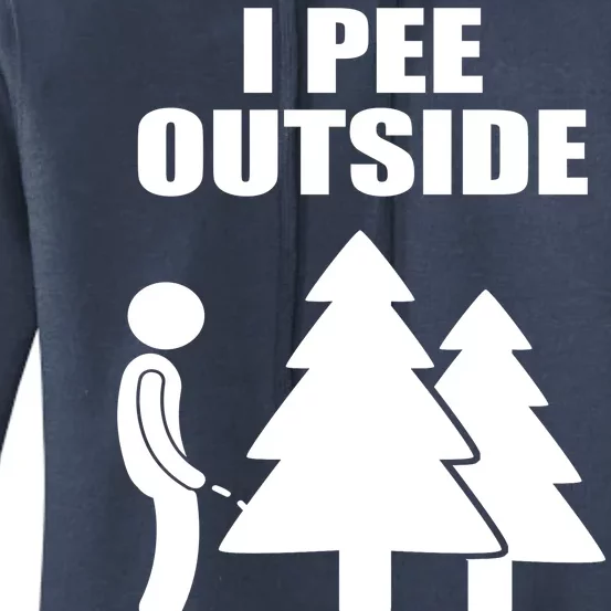 I Pee Outside Women's Pullover Hoodie