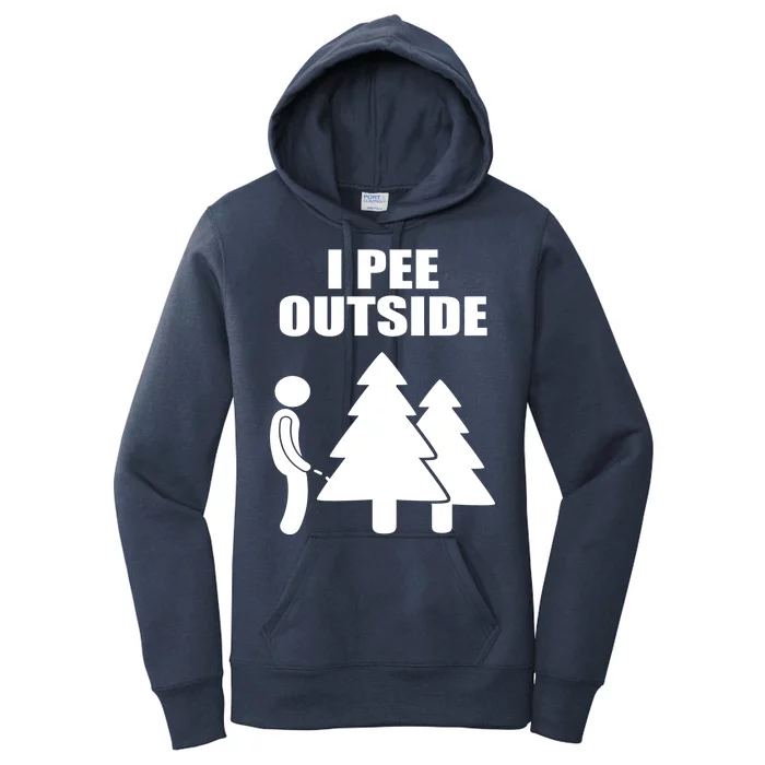 I Pee Outside Women's Pullover Hoodie