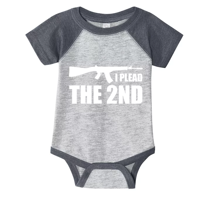 I Plead The Second Infant Baby Jersey Bodysuit