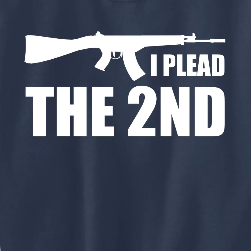 I Plead The Second Kids Sweatshirt