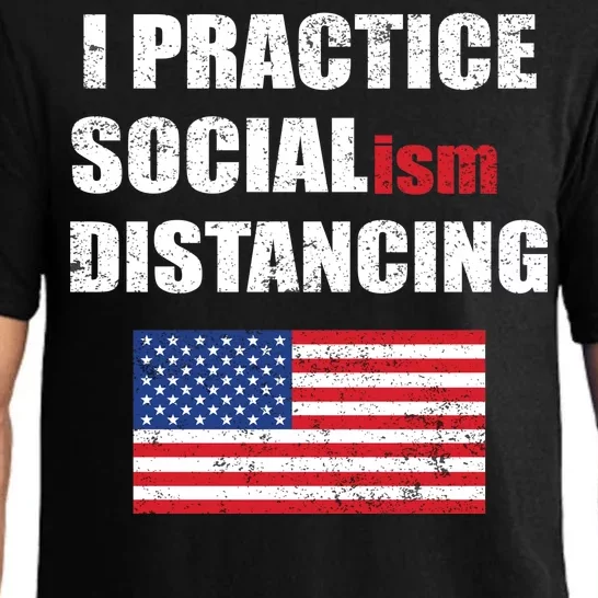 I Practiced Socialism Distancing Pajama Set